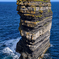 Buy canvas prints of Sea stack Downpatrick Head, County Mayo, Ireland by Angus McComiskey