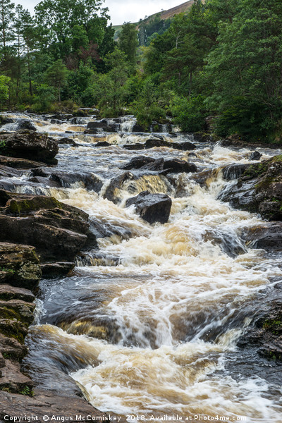 Falls of Dochart at Killin Picture Board by Angus McComiskey