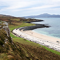 Buy canvas prints of Coral Beach at Claigan on Isle of Skye by Angus McComiskey