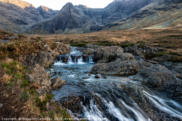 Fairy Pools Isle of Skye Picture Board by Angus McComiskey