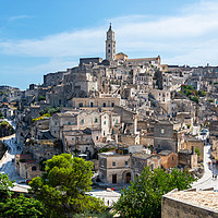 Buy canvas prints of View of Sassi District of Matera by Angus McComiskey