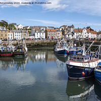 Buy canvas prints of Pittenweem Harbour by Angus McComiskey