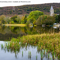 Buy canvas prints of Port of Menteith Parish Church by Angus McComiskey