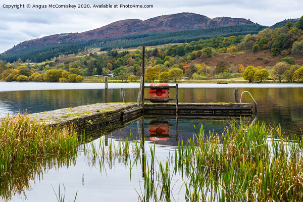 Landing stage on Lake of Menteith Picture Board by Angus McComiskey
