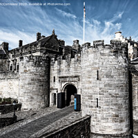 Buy canvas prints of Gatehouse and main entrance to Stirling Castle by Angus McComiskey