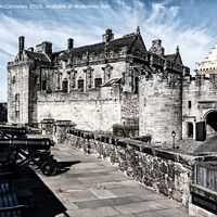 Buy canvas prints of Cannons of the Grand Battery at Stirling Castle by Angus McComiskey