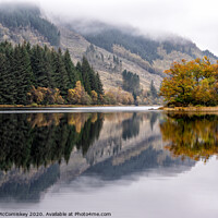 Buy canvas prints of Loch Chon reflections by Angus McComiskey