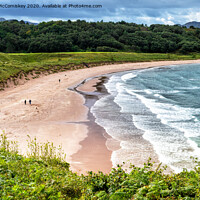 Buy canvas prints of Gairloch Beach looking south by Angus McComiskey