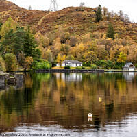 Buy canvas prints of Stronachlachar reflections by Angus McComiskey