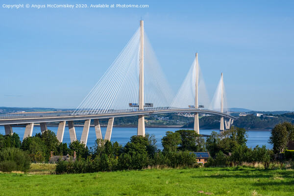 Queensferry Crossing Picture Board by Angus McComiskey