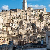 Buy canvas prints of Descending into Sassi District of Matera by Angus McComiskey