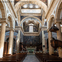 Buy canvas prints of Interior of Gallipoli Cathedral in Puglia, Italy by Angus McComiskey
