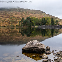 Buy canvas prints of View across Loch Arklet by Angus McComiskey
