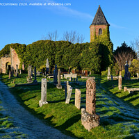 Buy canvas prints of Cromarty Old Gaelic Churchyard by Angus McComiskey