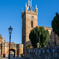 Buy canvas prints of St Michael's Parish Church Linlithgow by Angus McComiskey