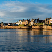 Buy canvas prints of Seafront at Scottish coastal town of Elie by Angus McComiskey