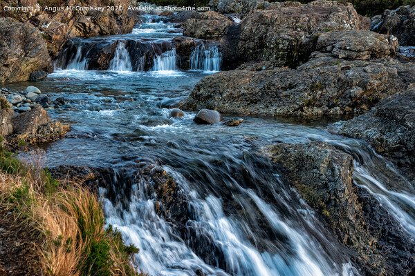 Fairy Pools on the River Brittle, Isle of Skye Picture Board by Angus McComiskey