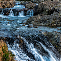 Buy canvas prints of Fairy Pools on the River Brittle, Isle of Skye by Angus McComiskey