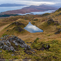 Buy canvas prints of View from the Trotternish ridge, Isle of Skye by Angus McComiskey