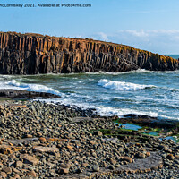 Buy canvas prints of Cullernose Point on Northumberland coast by Angus McComiskey
