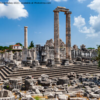 Buy canvas prints of Greek Temple of Apollo at Didyma, Turkey by Angus McComiskey