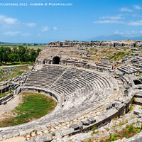 Buy canvas prints of Roman Theatre at Miletus, Turkey by Angus McComiskey