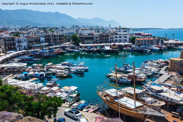 Kyrenia harbour, Northern Cyprus Picture Board by Angus McComiskey