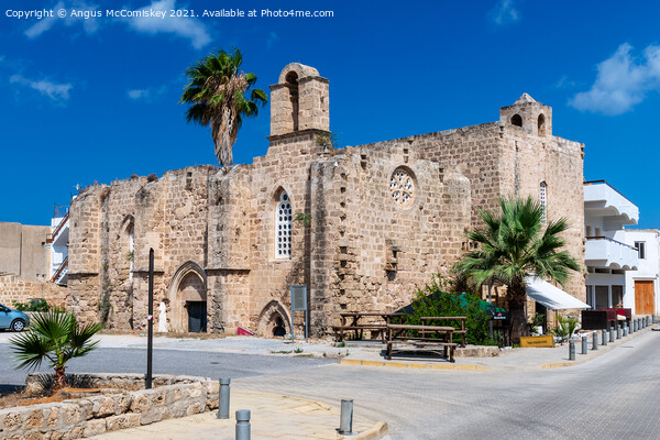 Knights Templar church Famagusta, Northern Cyprus Picture Board by Angus McComiskey