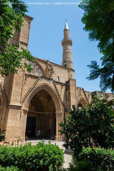 Selimiye Mosque in North Nicosia, Northern Cyprus Picture Board by Angus McComiskey