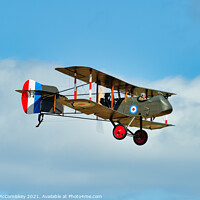 Buy canvas prints of Replica Airco DH.2 British World War 1 fighter by Angus McComiskey