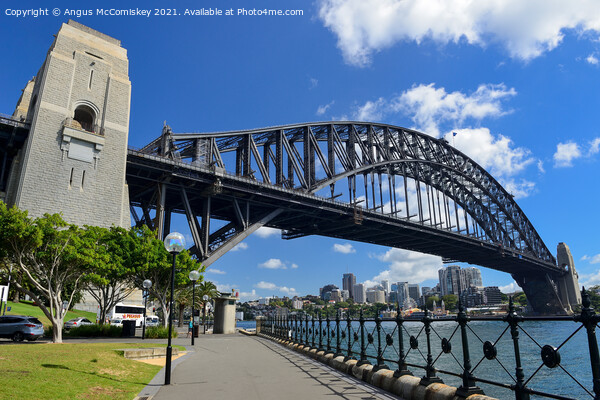 Sydney Harbour Bridge Picture Board by Angus McComiskey
