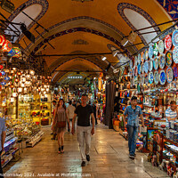 Buy canvas prints of Grand Bazaar, Istanbul by Angus McComiskey