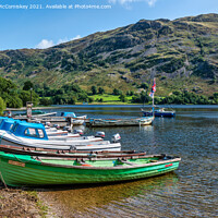 Buy canvas prints of Boats for hire, Ullswater by Angus McComiskey