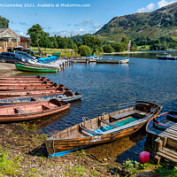 Buy canvas prints of St Patrick’s Boat Landing, Ullswater by Angus McComiskey