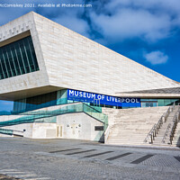 Buy canvas prints of Museum of Liverpool at Pier Head by Angus McComiskey