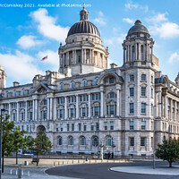 Buy canvas prints of Port of Liverpool Building by Angus McComiskey