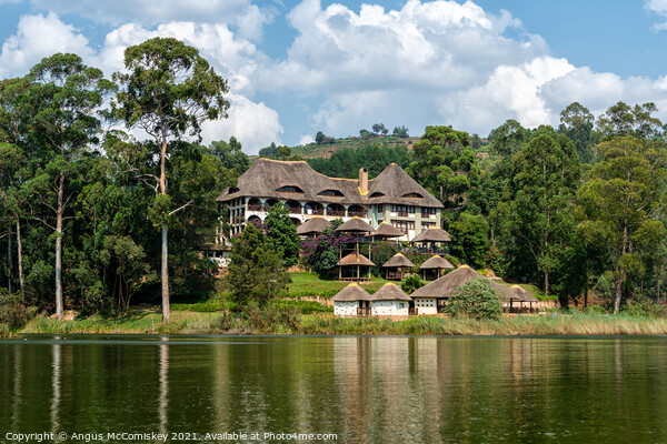 Birdnest Resort on Lake Bunyonyi, Uganda Picture Board by Angus McComiskey