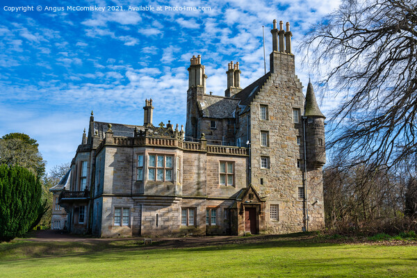 Lauriston Castle from the garden, Edinburgh Picture Board by Angus McComiskey