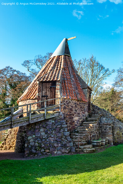 Drying Kiln at Preston Mill, East Lothian Scotland Picture Board by Angus McComiskey