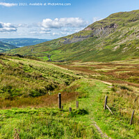 Buy canvas prints of Kirkstone Pass footpath by Angus McComiskey