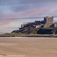 Buy canvas prints of Bamburgh Castle, Northumberland by Alan Crawford