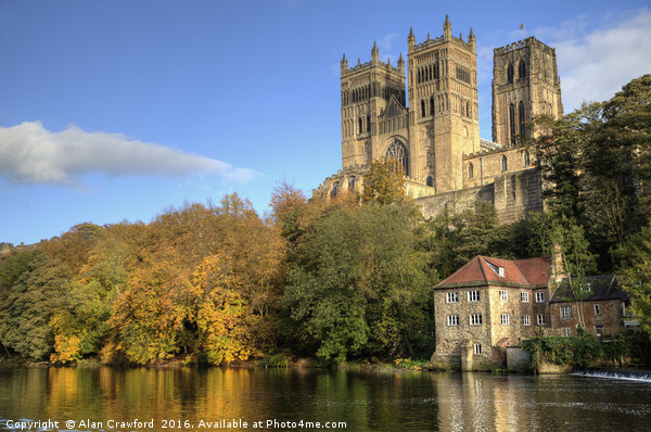 Durham Cathedral Picture Board by Alan Crawford