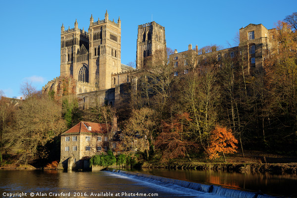 Durham Cathedral Picture Board by Alan Crawford