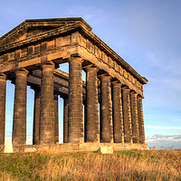 Buy canvas prints of Penshaw Monument, Sunderland by Alan Crawford
