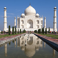 Buy canvas prints of The Taj Mahal, India by Alan Crawford