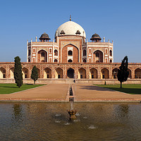 Buy canvas prints of Humuyan Tomb in Delhi, India by Alan Crawford