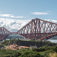Buy canvas prints of Forth Railway Bridge, Scotland by Alan Crawford