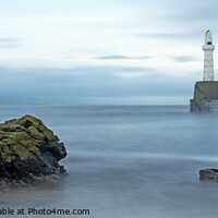 Buy canvas prints of Harbour Light by Alan Crawford