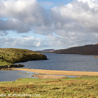 Buy canvas prints of Ardvreck Castle at Loch Assynt, Scotland by Alan Crawford