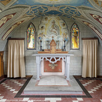 Buy canvas prints of The Italian Chapel at Lamb Holm on the Orkney Islands by Alan Crawford